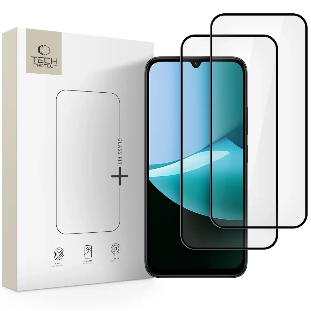 Tech Protect Zaštitno staklo za mobilni telefon Fit+, 2 komada