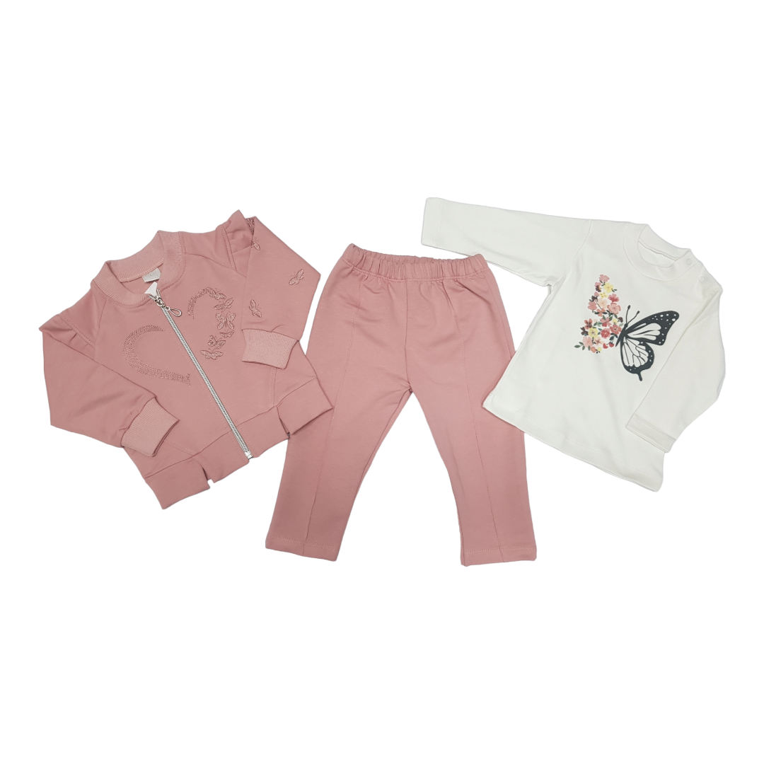 HAJDI BABY Komplet za bebe, Roze