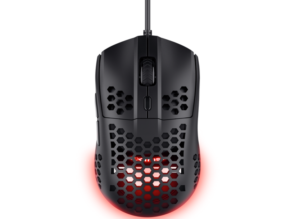 Trust GXT928 Helox RGB gamingmiš, ultra lagan, 6400 dpi,bijeli