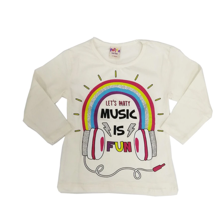 VRABAC Majica za bebe Rainbow, Bež