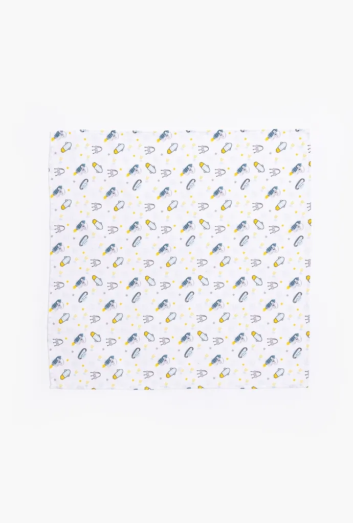 Stefan muslin tetra pelena za bebe 78x78cm Svemir