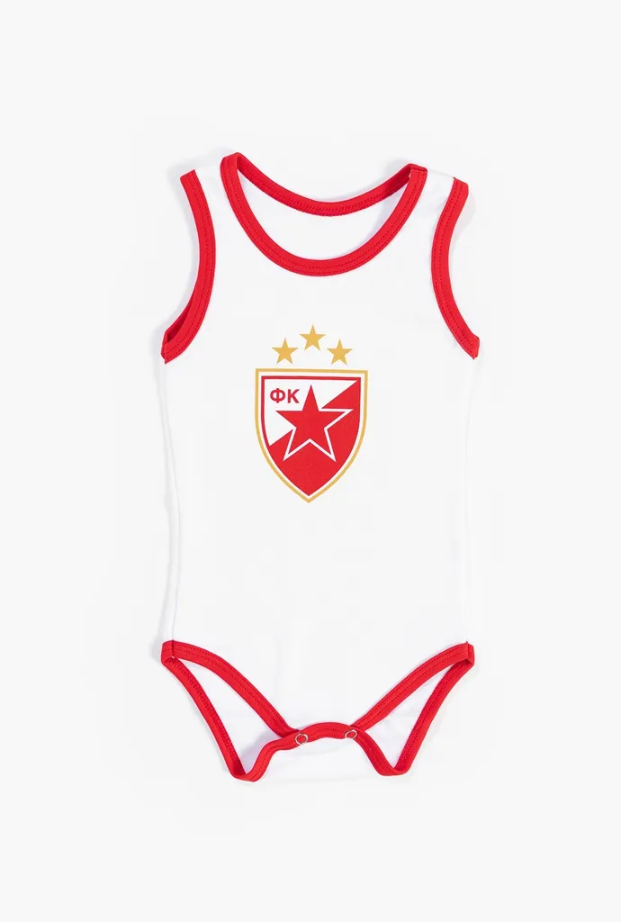 Crvena Zvezda-Stefan Bodi atlet za bebe Crvena Zvezda, Belo-crveni