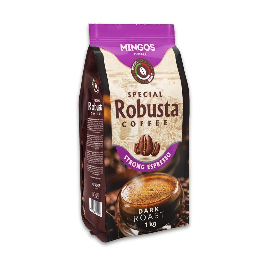 MINGOS COFFEE Robusta Strong Espresso 1 kg