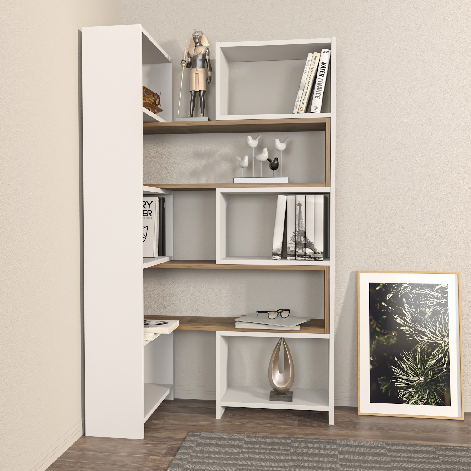 Hanah Home Polica 163x150x22cm Orah