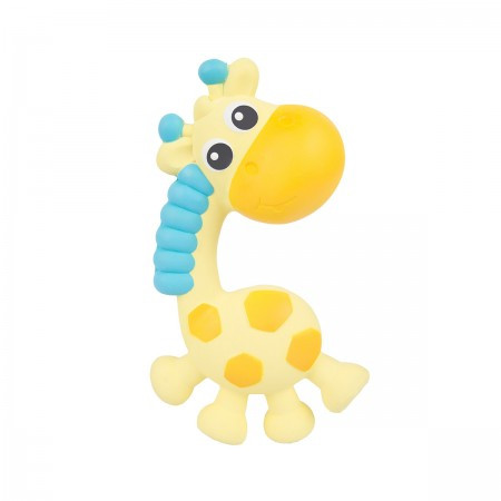 PLAYGRO Glodalica lateks Žirafa, Žuta
