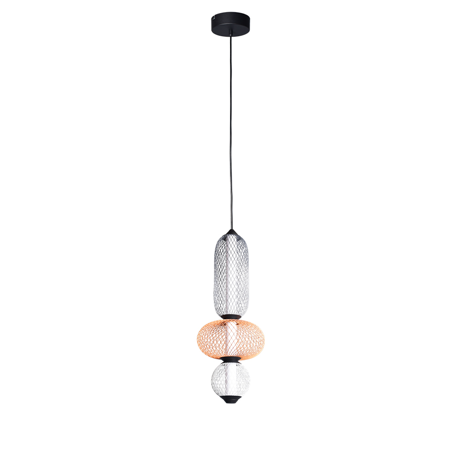 MASS-LIGHT LED Visilica Leonida ML-24037-03P, Crna