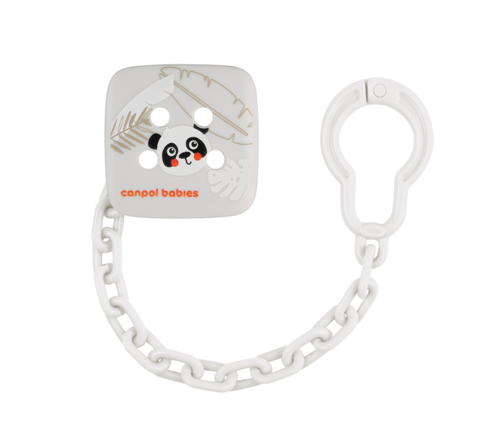 Canpol babies lanac za varalicu 0m+ (2/439) babiesboo - white