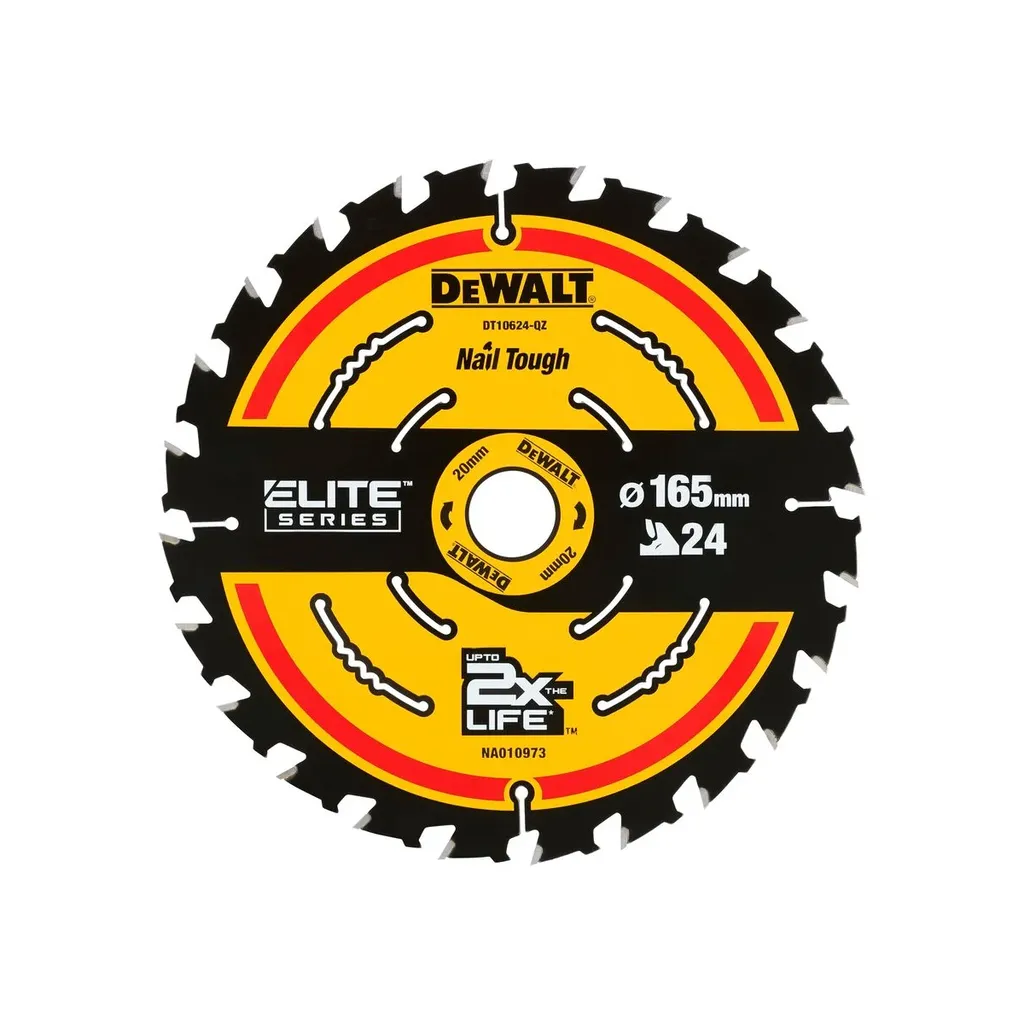 Dewalt List kružne pile/cirkulara 165 x 20 x 1.66 mm 24 Z DT10400