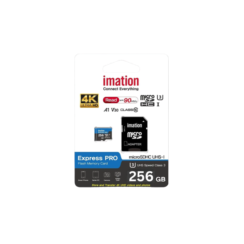 Imation microSD memorijska kartica, 256GB, + Adapter