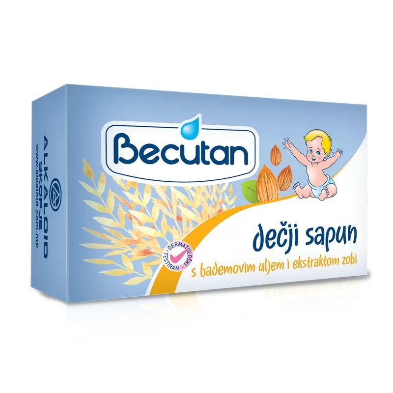 Becutan baby sapun sa bade. uljem i ekst. ovsa 90g
