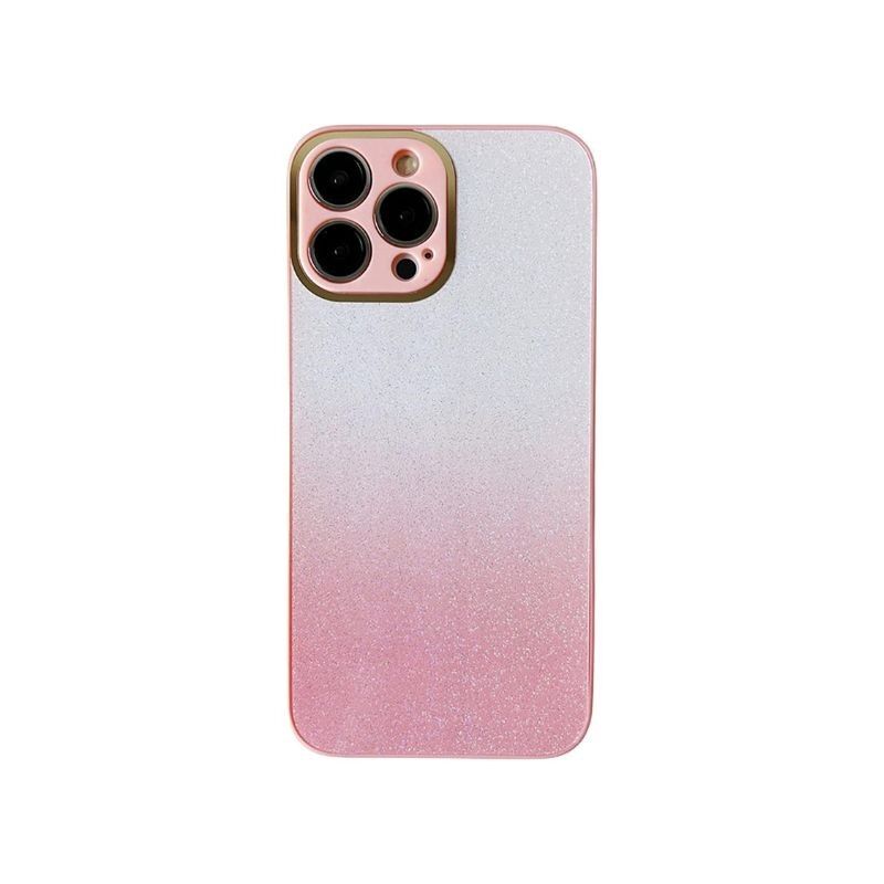 3u1 maska za mobilni telefon iPhone 12 Mini Gradient Glitter, Roza