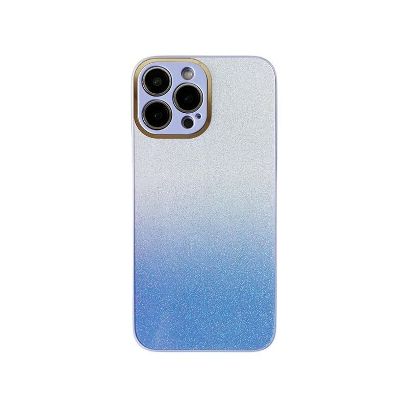 3u1 maska za mobilni telefon Huawei Y5P Gradient Glitter, Ljubičasta