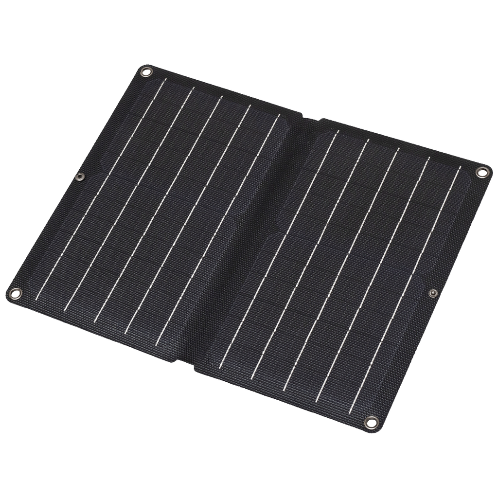 Home Prijenosni solarni USB punjač, sklopivi, 2 x USB-A, 10 w, MSC10W | Ananas
