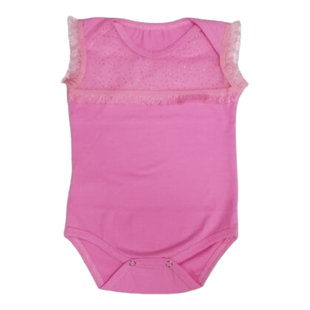 BUNNY BOO Bodi za bebe, Roze