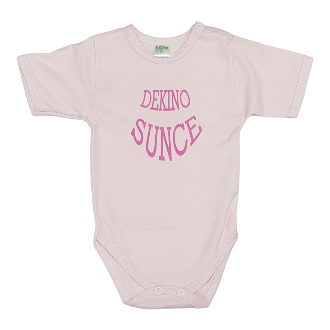 IVONA Bodi za bebe Dekino sunce, Roze