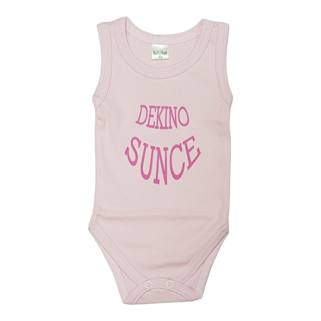 IVONA Bodi za bebe Dekino sunce, Roze