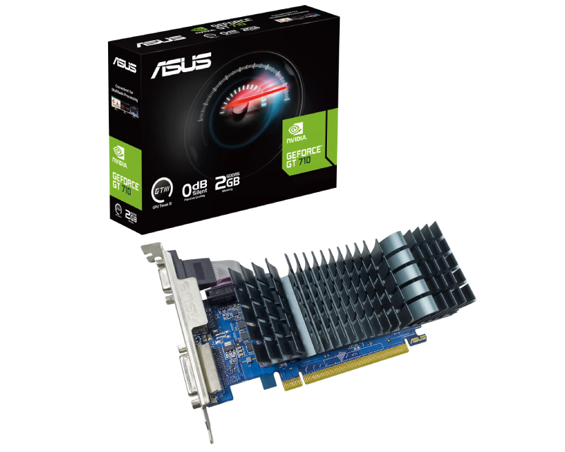 ASUS grafička kartica nVidia GeForce GT 710 2GB 64bit GT710-SL-2GD5-BRK-EVO | Ananas