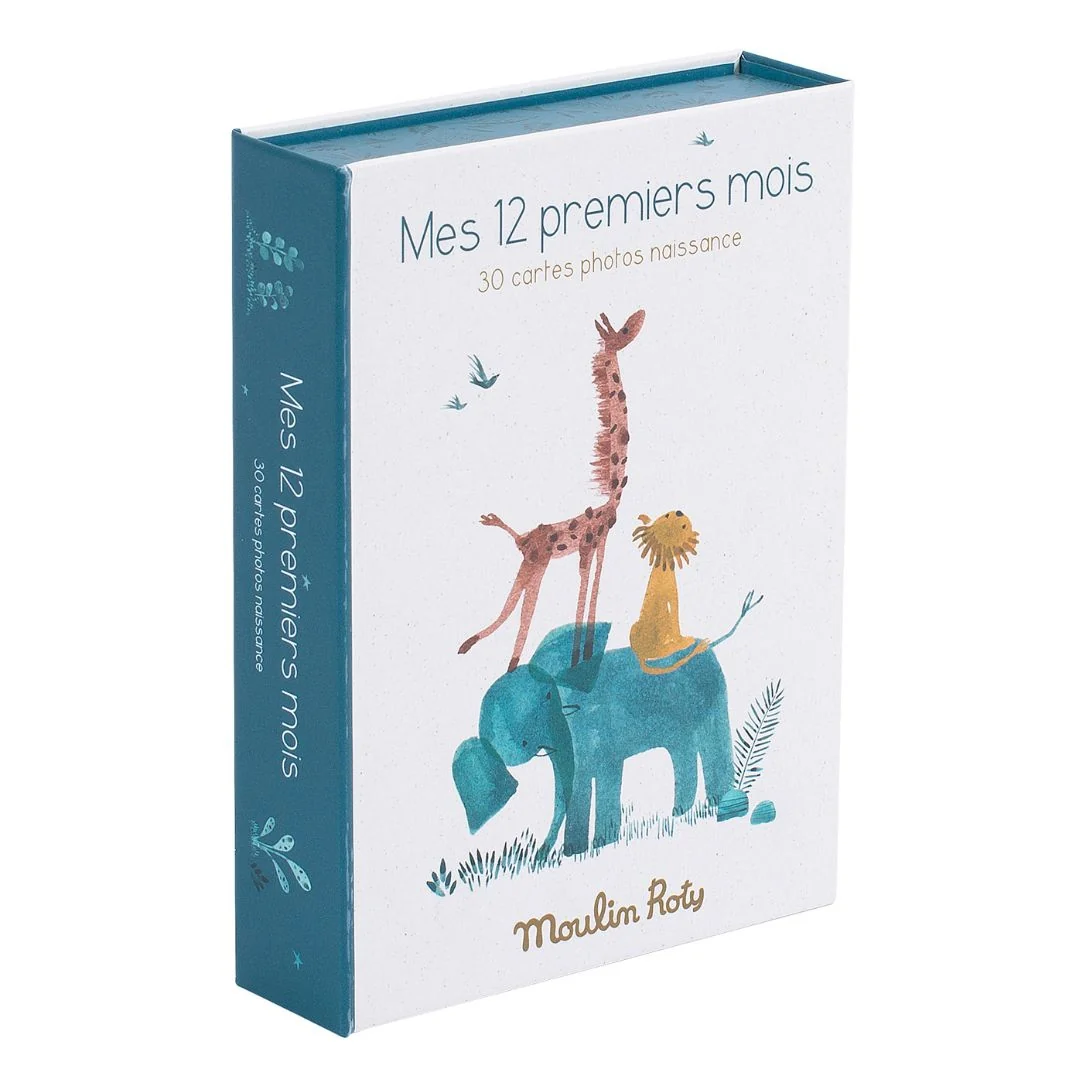 MOULIN ROTY Kartice uspomena za bebe, Sous Mon Baobab
