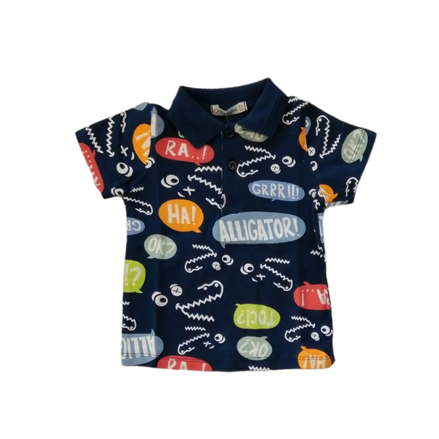 VRABAC Polo majica za bebe 2161, Teget