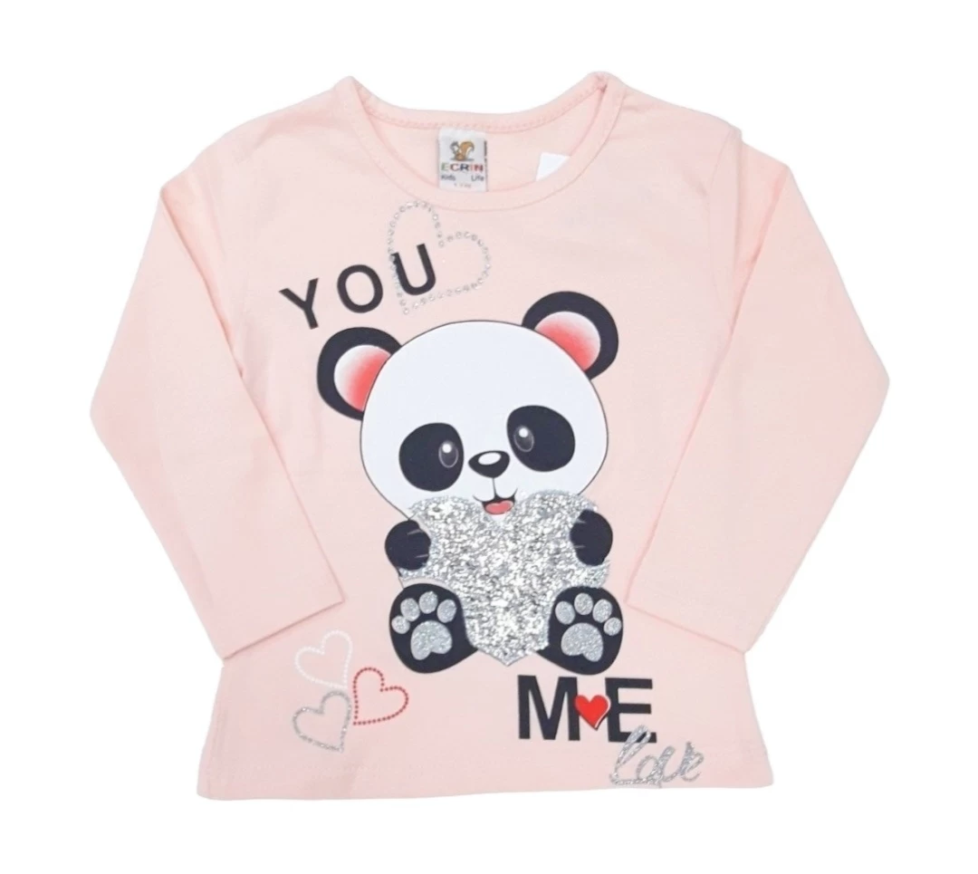 VRABAC Majica za bebe You me love, Kajsija