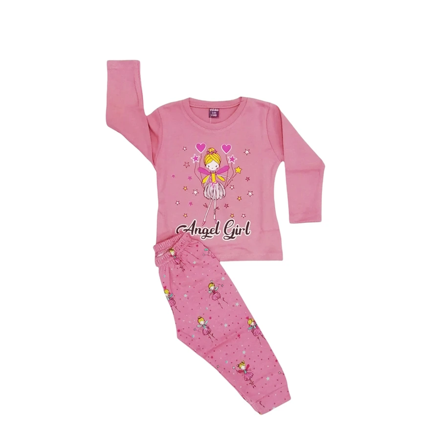 VRABAC Pidžama za bebe Angel 24503, Roze