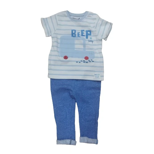 MINOTI Komplet za bebe CITY1, Plavi