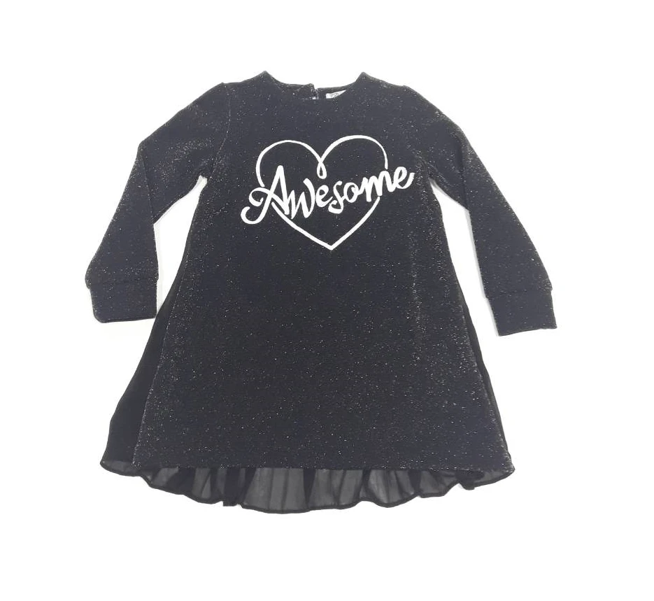 VRABAC Haljina za bebe BB18KK3003, Crna