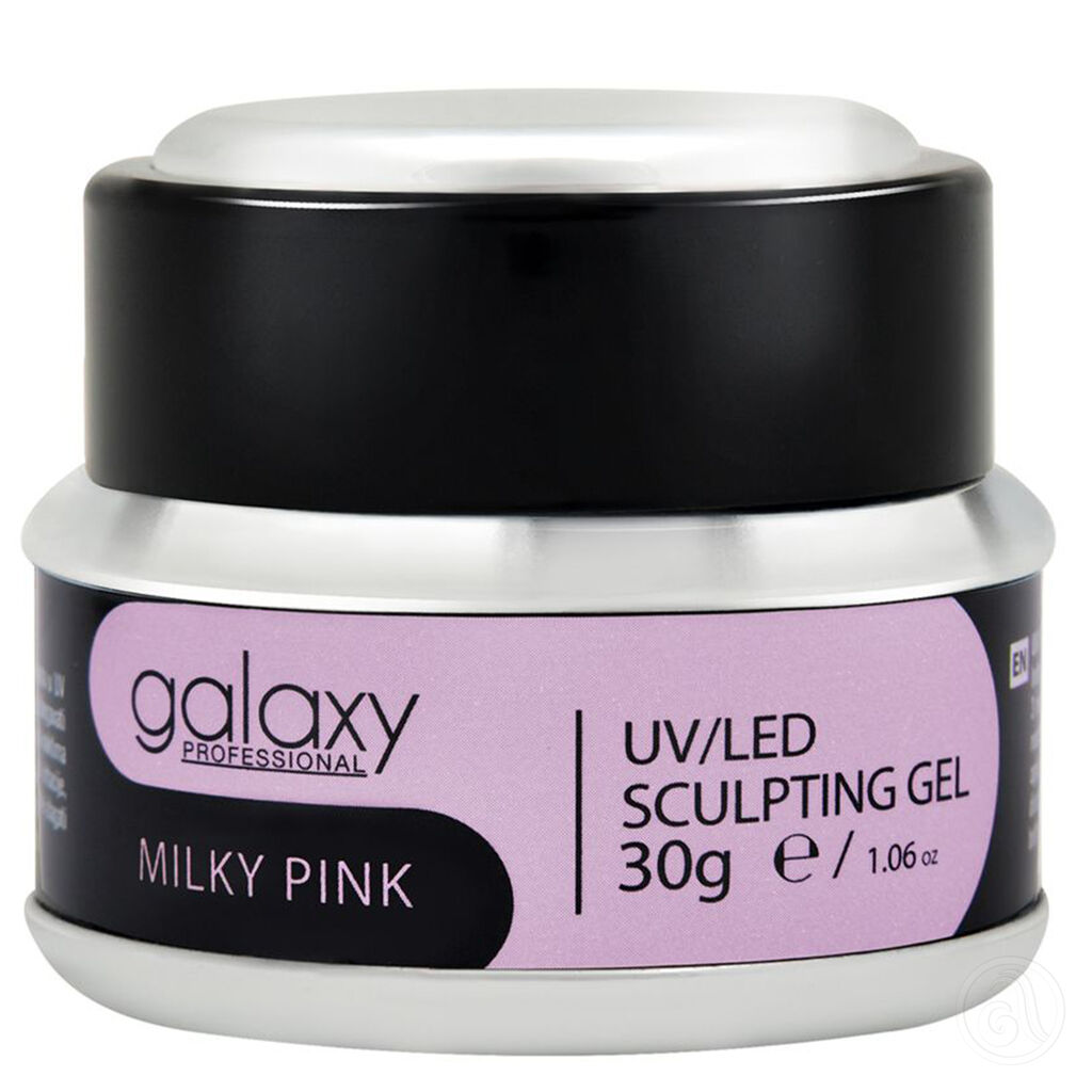 Galaxy Professional Gradivni kamuflažni gel UV/LED Milky Pink , 30g
