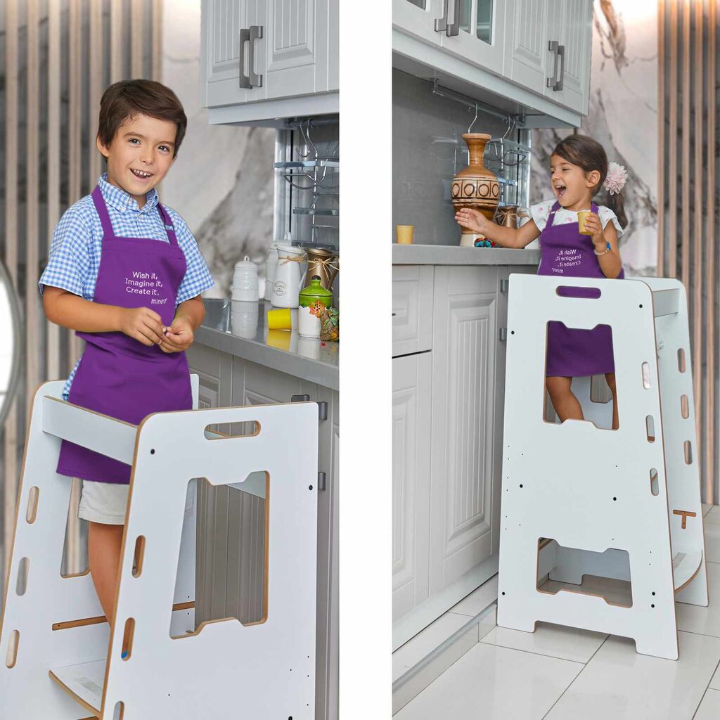 Hanah Home Dečije merdevine, Bele