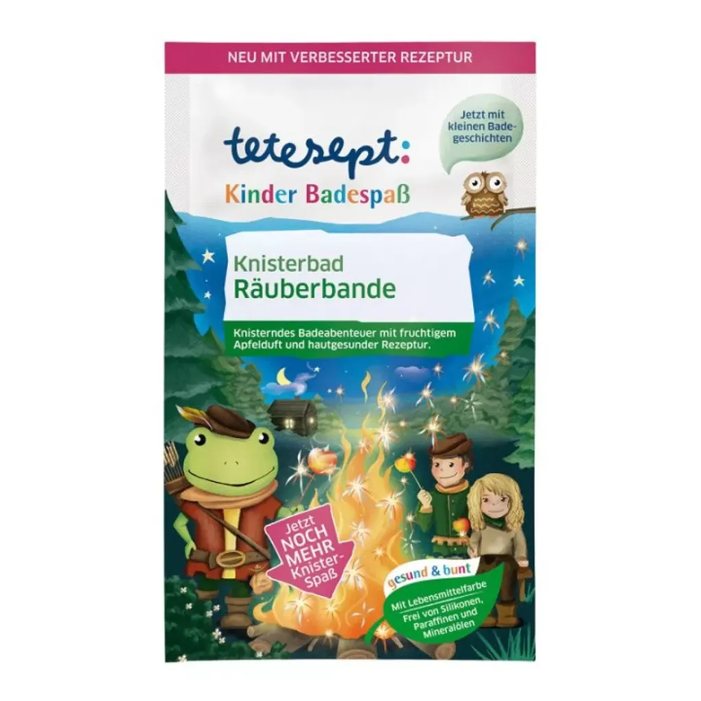 Tetesept Pucketava kupka Mali Razbojnici 50g