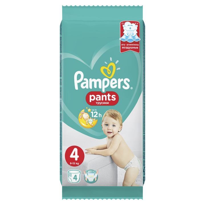 Pampers Pelene Pants 4, 4 komada