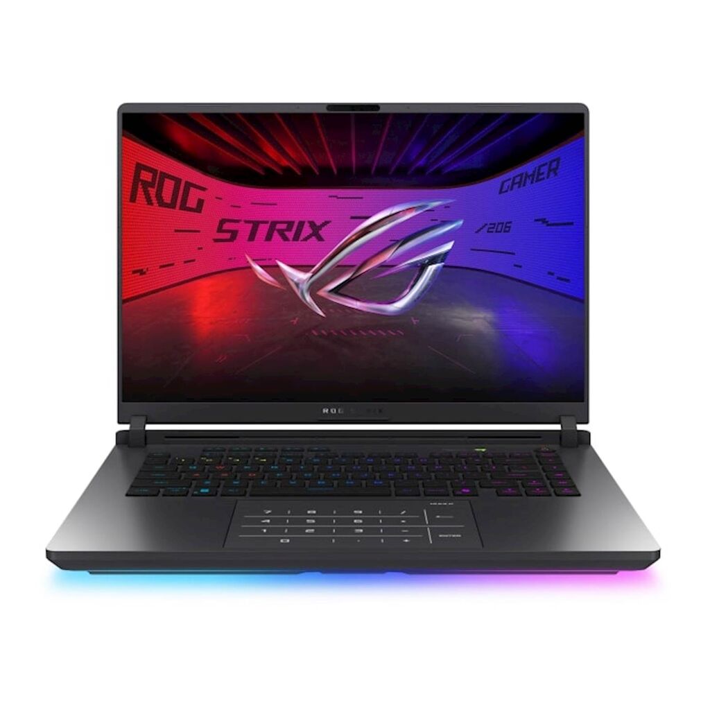 Asus Laptop ROG Strix G16 G615LP-S5054, 16", 2.5K, 240Hz, U9-275HX, 32GB DDR5, 1TB SSD, RTX 5070 8G, Tamnosivi | Ananas