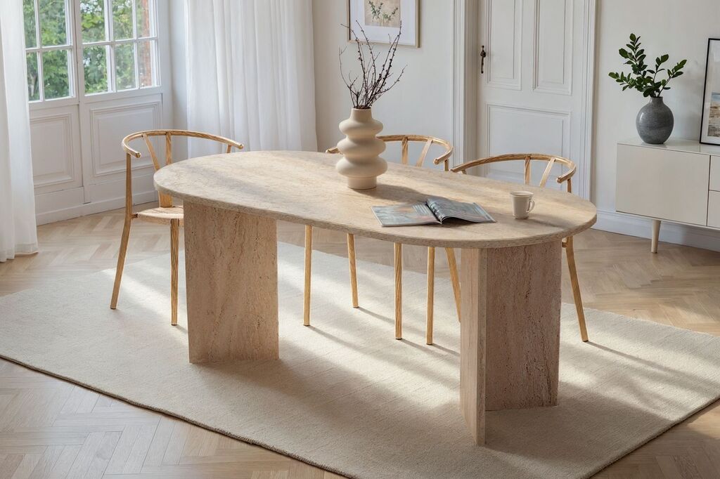 Nordure Trpezarijski sto Sablin, 180x75x89.5 cm, Boje oraha