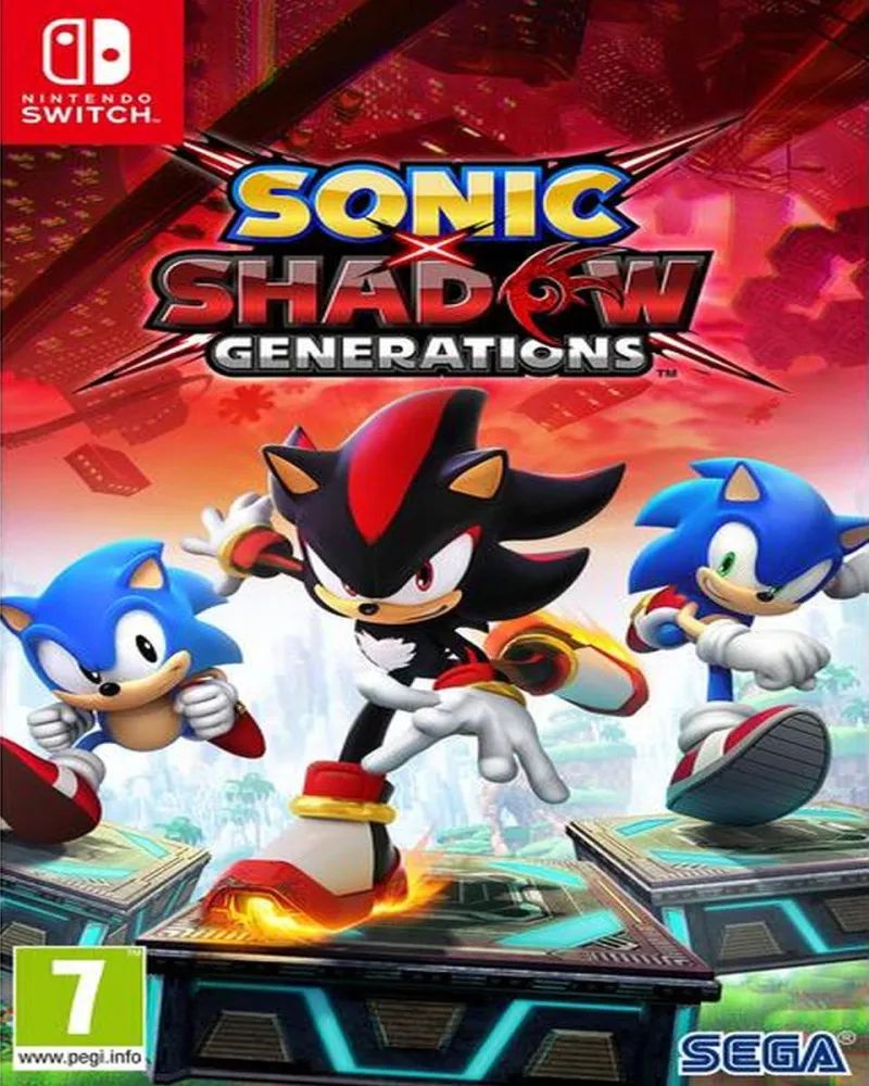 Nintendo Switch Sonic X Shadow - Generacije