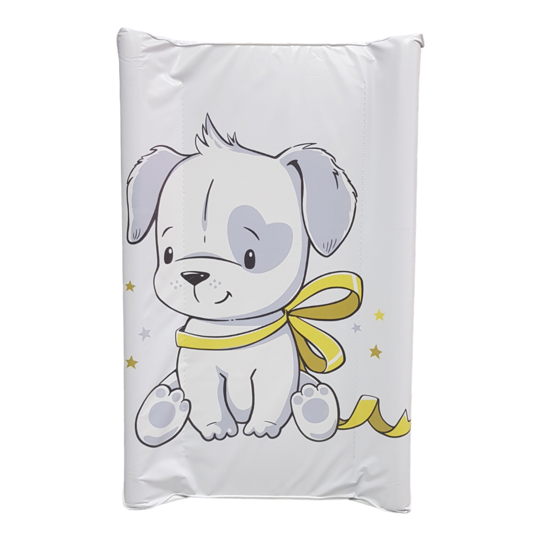Mekana podloga za presvlačenje bebe Kuca, 80x49 cm, Višebojna