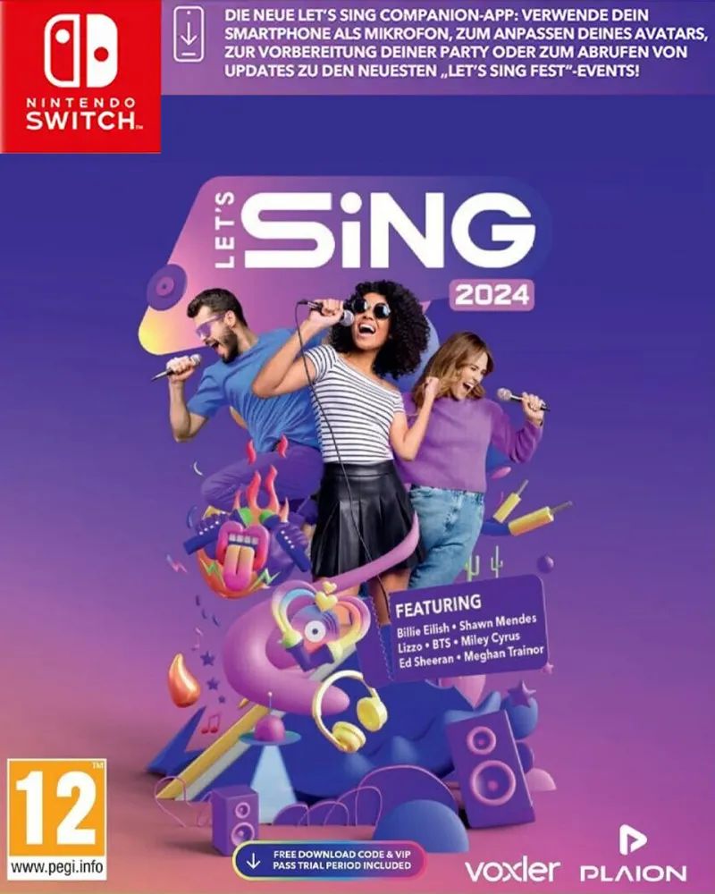Let's Sing Mikrofon Wird Nicht Erkannt Switch Nintendo Svitch Let's Sing 2024 + 1 mikrofon | Online prodaja | Ananas