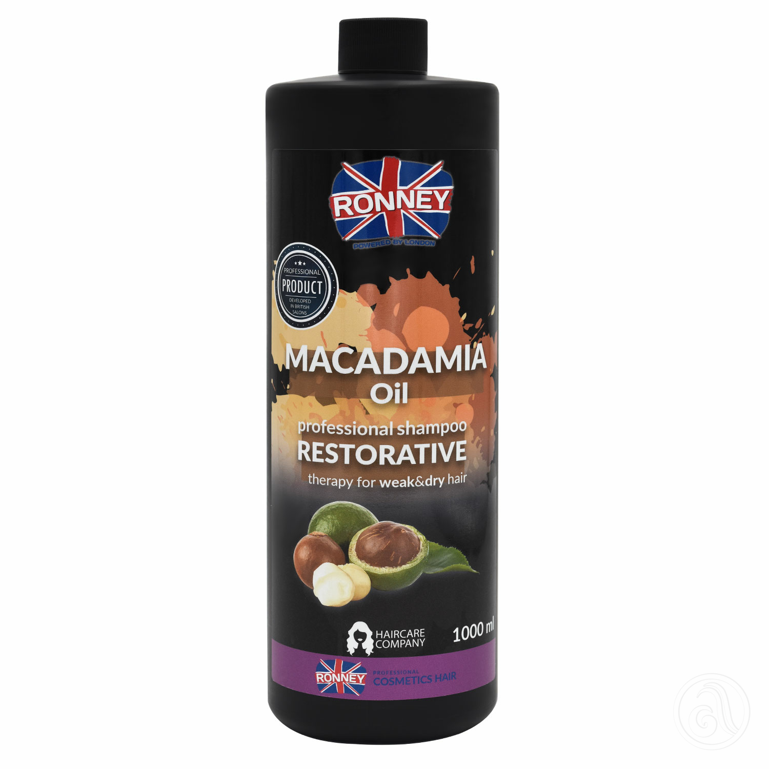 Ronney Macadamia Oil Complex Professional Restorative Therapy Mask – Intensive Haarkur 1000 Ml