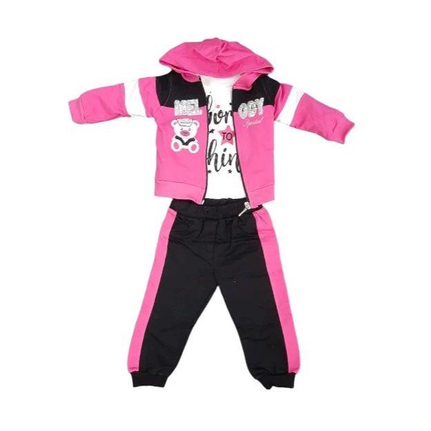 Komplet za bebe 3088, Roze