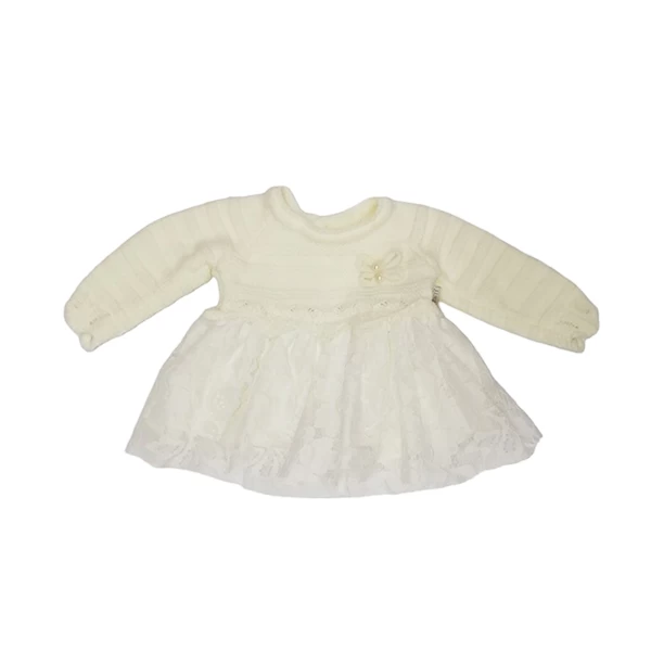VRABAC Haljina za bebe 90060, Bela