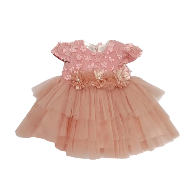 VRABAC Haljina za bebe 4247, Roze