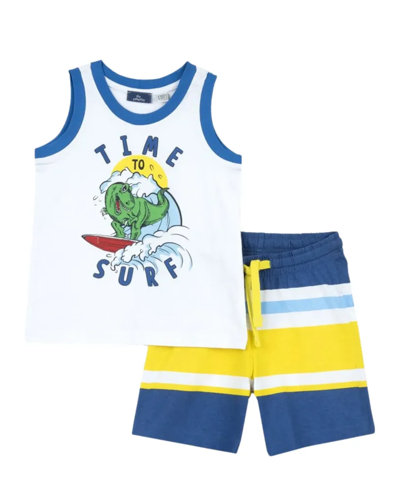 Chicco Set za dječake Surf Time, Plavo-bijeli