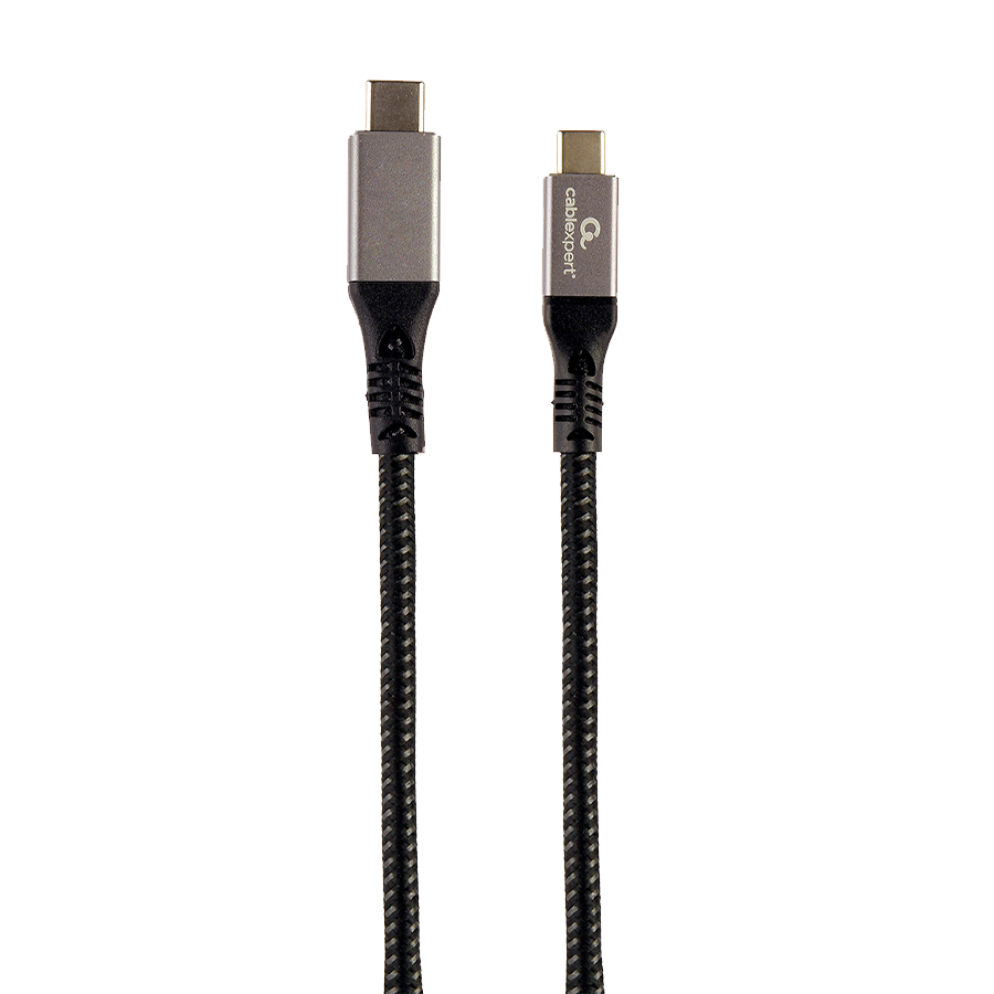 Gembird USB Kabl CCBP-USB3-CMCM100-1.5M, 3.2 Gen., Tip-C, 20 Gbps, 100 W, 1.5 m, Crni
