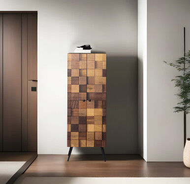Hanah Home Višenamjenski ormarić Kofin, 140x51x32xm, Smeđi