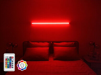 Opviq Zidna lampa Lumos Serewy, 120cm, Crna