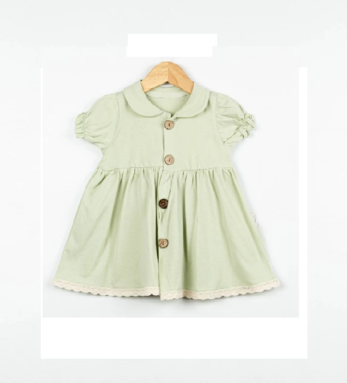 Haljina za bebe 3535911, Svetlozelena