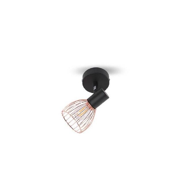 MASS-light Spot lampa Geneva ML-1712011-01 crna+bakar