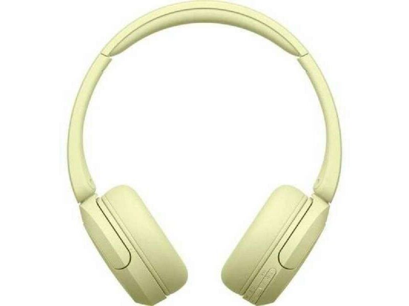 Sony slušalice WH-CH520Y, domet 10 m, žute