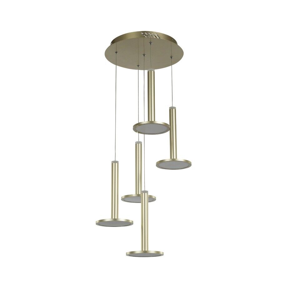 MSL Visilica LED Talisman MSL-1714303-5A zlatna okrugla