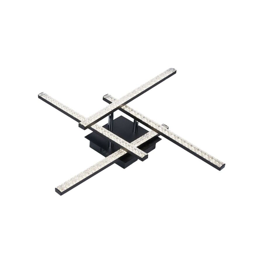 E-light Luster LED E-light Santos EL-165A-04 crni