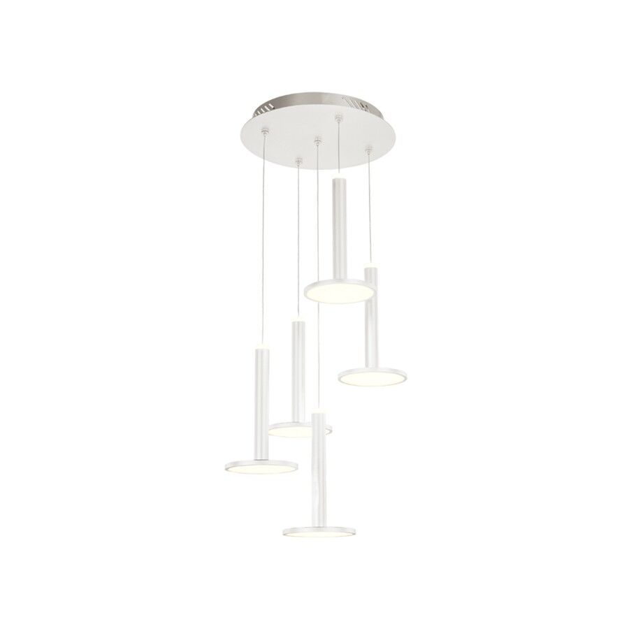 MSL Visilica LED Talisman MSL-1714301-5A bijela okrugla